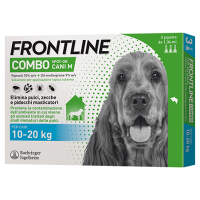 FRONTLINE COMBO PER CANI 10-20 KG 3 PIPETTE