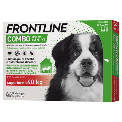 FRONTLINE COMBO PER CANI OLTRE I 40 KG 3 PIPETTE