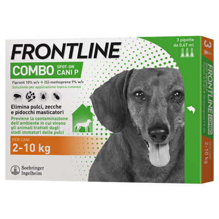 FRONTLINE COMBO PER CANI 2-10 KG 3 PIPETTE