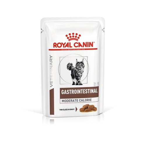 ROYAL CANIN GASTROINTESTINAL MODERATE CALORIE FETTINE IN SALSA
