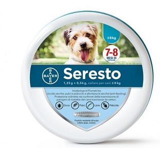 SERESTO COLLARE PER PESO INFERIORE AD 8 KG 38 CM